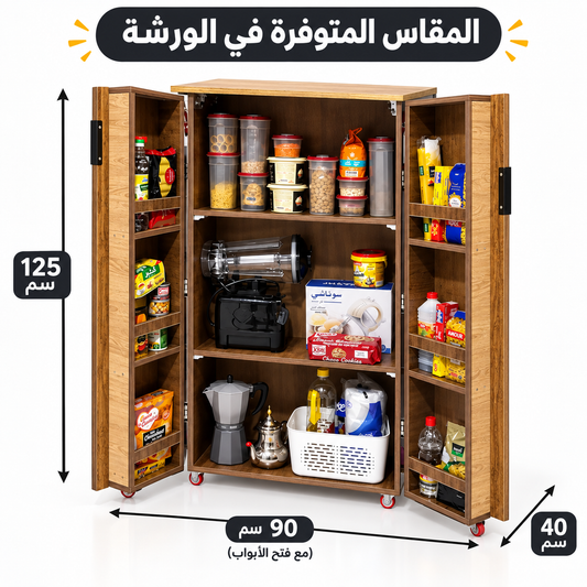 Armoire de cuisine 3en1