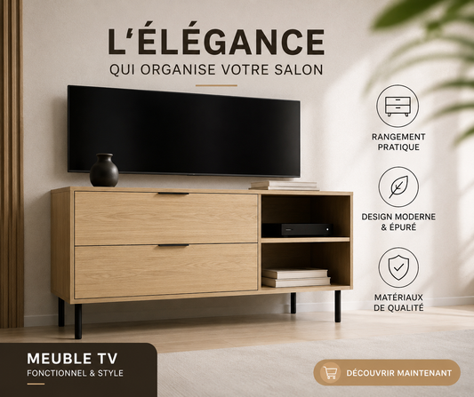 Meuble Tv Scandinave - collection ORTA
