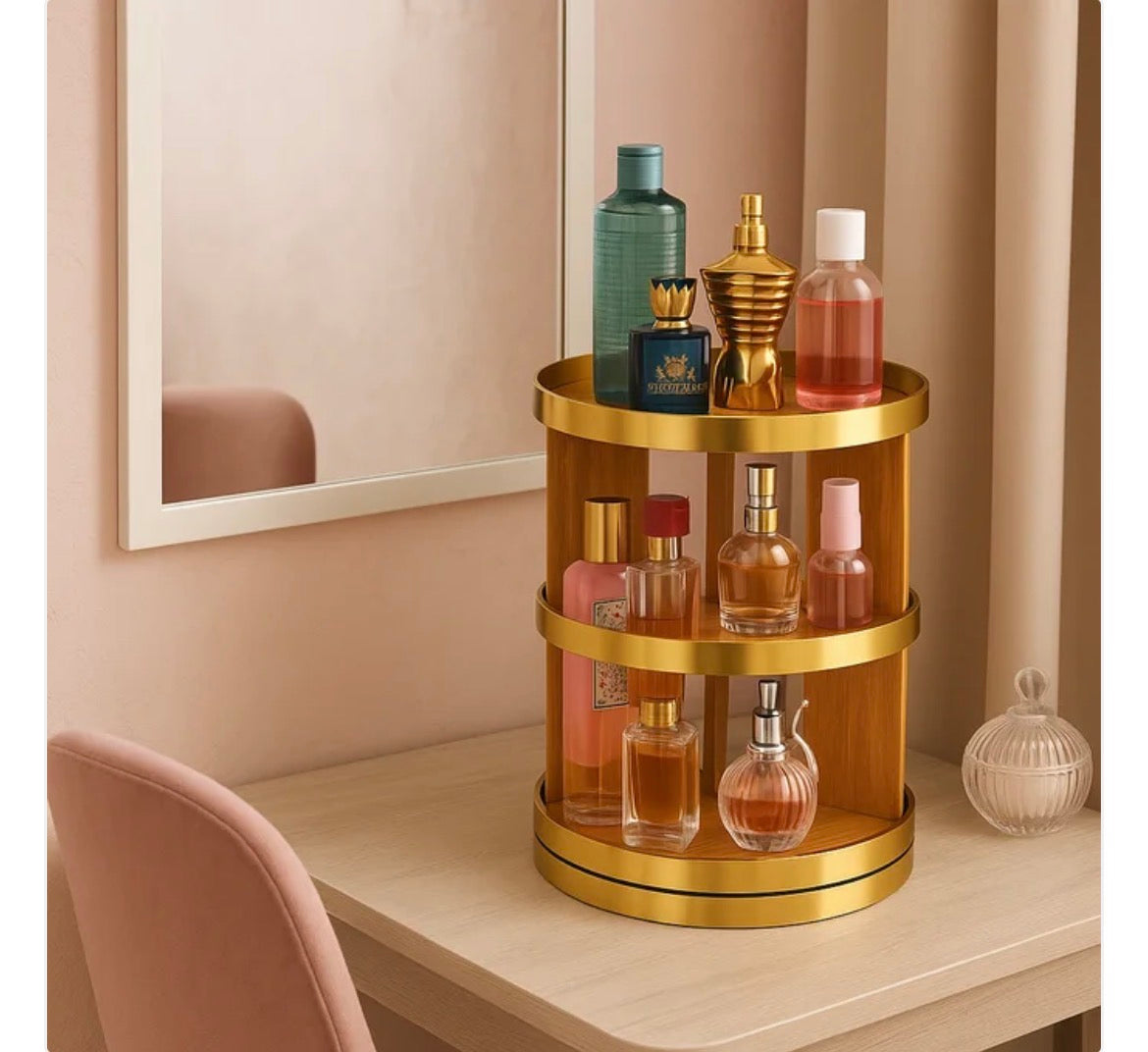 Organisateur 360 pour cosmetique et Parfums