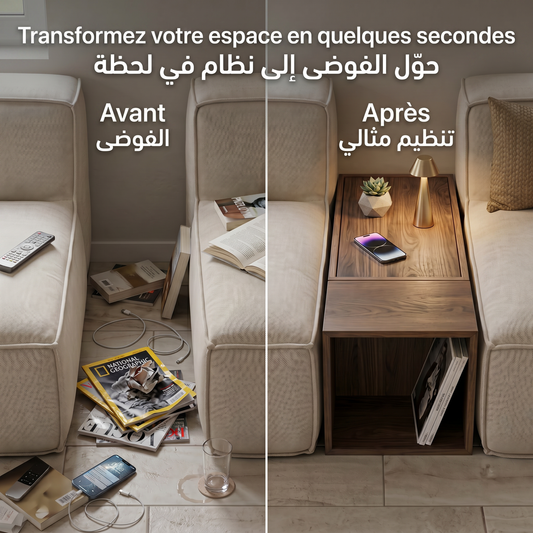 Meuble EKAT modulable pour salon et bureau